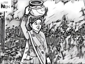 मजेदार कहानी हैं क्या? सरसों का सांग और बाजरे की रोटी - 2026 छोटी कहानी इन हिंदी » NS Quotes पदमा मटके मे पानी भरने के लिए जाने लगती है