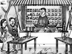 मेगी स्टाल मालिक रामू का आगमन