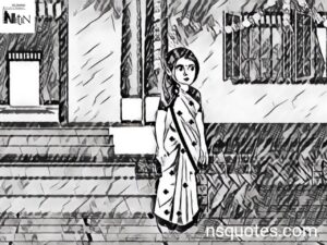 मजेदार स्टोरी इन हिंदी - बेटा! लाया गाँव वाली बहूँ 2026 कहानी सुनाओ » NS Quotes नवाबगंज में तानिया बारिश में भीग रही है