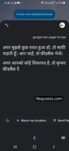 Google Tum Pagal Ho Kya