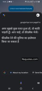 Google Tum Pagal Ho Kya