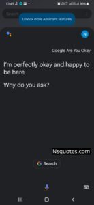 Hello Google How Are You